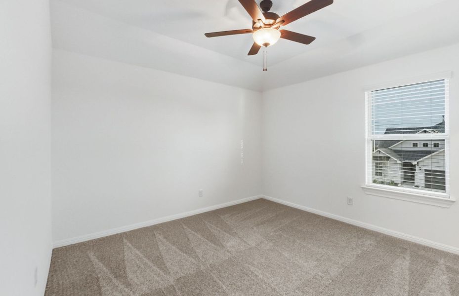 Spacious, unfurnished interior of a new home in Saddleback at Santa Rita Ranch, Liberty Hill (Image 47). Spacious, unfurnished interior of a new home in Saddleback at Santa Rita Ranch, Liberty Hill (Image 47).