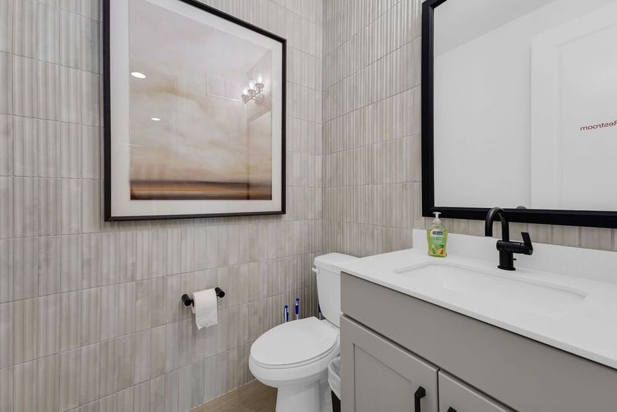 Furnished interior view inside a new home in Combs Ranch, San Tan Valley (Image 11).