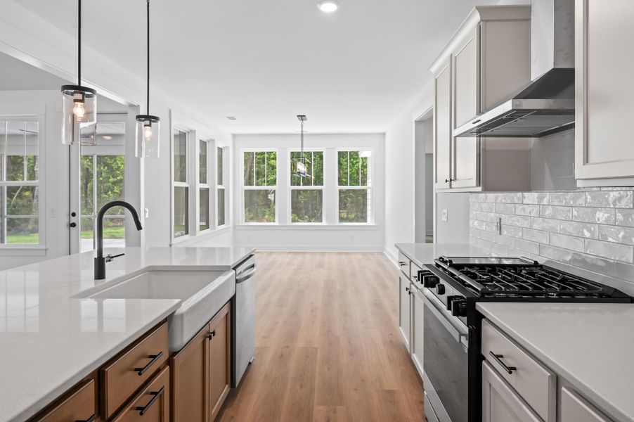 Furnished interior view inside a new home in Long Bay Golf Club, Longs (Image 9).