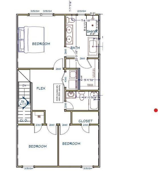 2D floor plan layout of this home in , Houston, TX (Image 5). 2D floor plan layout of this home in , Houston, TX (Image 5).