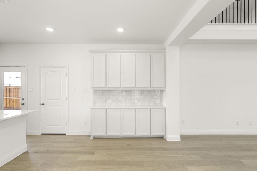 Furnished interior view inside a new home in The Reserve at Spiritas Ranch, Little Elm (Image 7).