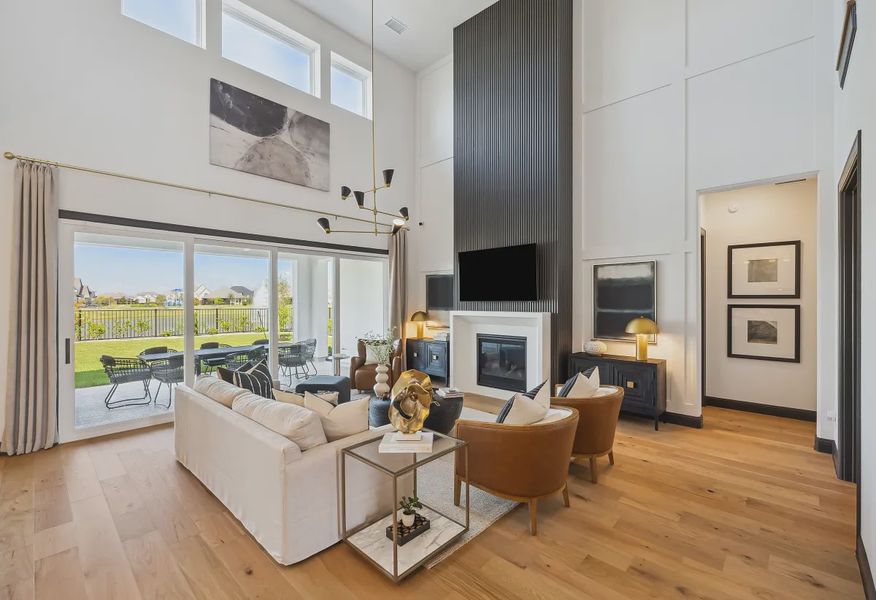 Plan 5058 great room - staged - 10 of 25 Plan 5058 great room - staged - 10 of 25