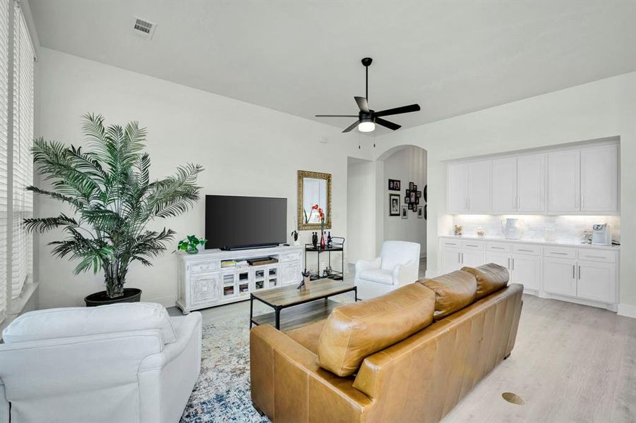 Furnished interior view inside a new home in , Midlothian (Image 23).