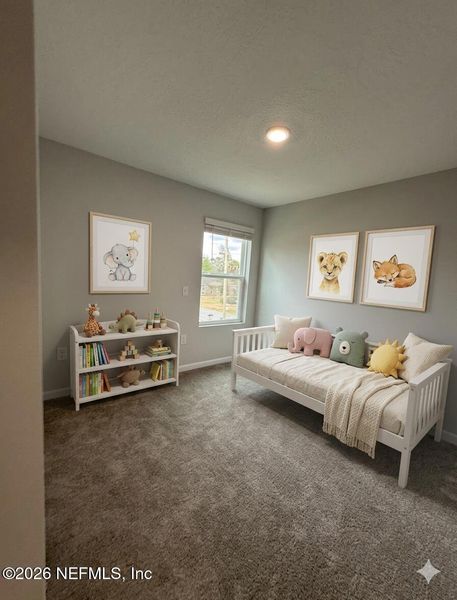 Furnished interior view inside a new home in , Jacksonville (Image 9).