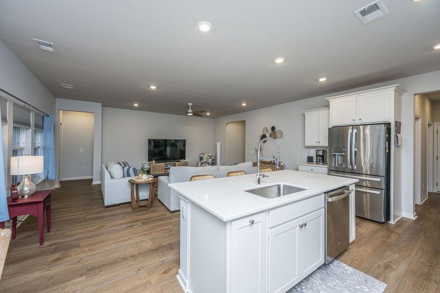 Furnished interior view inside a new home in Horizons at Summers Corner | 55+, Summerville (Image 8).