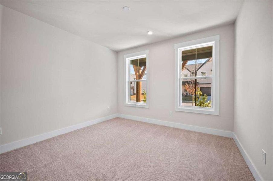 Spacious, unfurnished interior of a new home in The Paddocks at Doc Hughes, Buford (Image 25). Spacious, unfurnished interior of a new home in The Paddocks at Doc Hughes, Buford (Image 25).