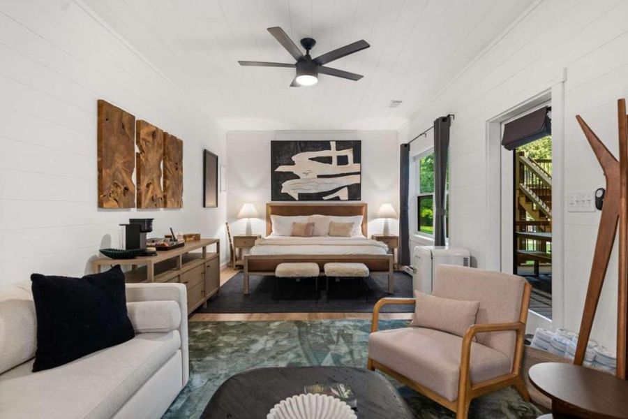 Furnished interior view inside a new home in , Morganton (Image 44).