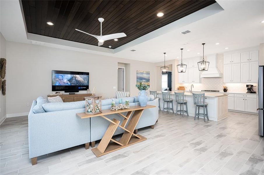 Furnished interior view inside a new home in , Venice (Image 18).