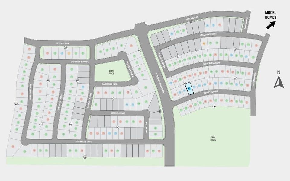 The Ridge at Northlake Site Map The Ridge at Northlake Site Map