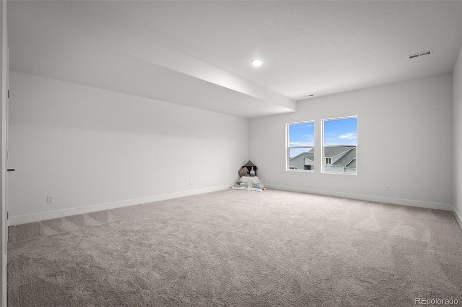 Spacious, unfurnished interior of a new home in Cloverleaf - Pinnacle Collection, Monument (Image 42).