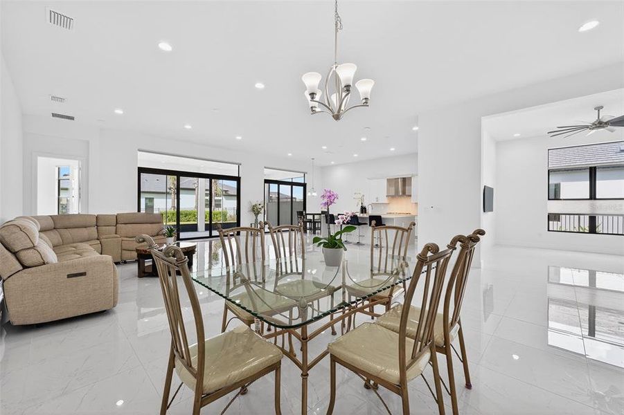 Furnished interior view inside a new home in , Sarasota (Image 12).