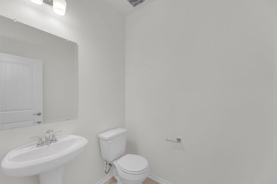 Furnished interior view inside a new home in Salerno - Heritage Collection, Round Rock (Image 7).