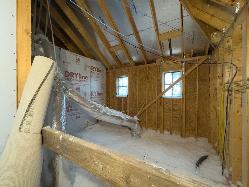 In-progress construction of a new home in The Commons at Sedona, League City, TX (Image 33). In-progress construction of a new home in The Commons at Sedona, League City, TX (Image 33).