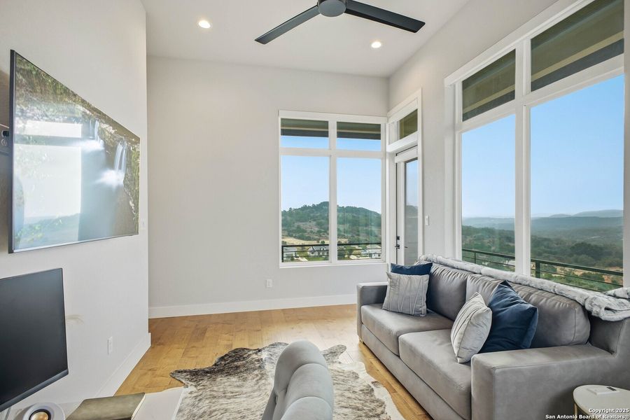 Furnished interior view inside a new home in , San Antonio (Image 80).