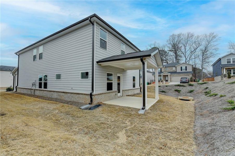 Exterior details and patio area of a home in , Lawrenceville (Image 27).