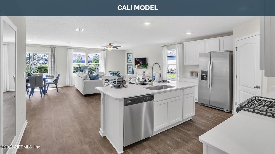 Furnished interior view inside a new home in The Arbors, Jacksonville (Image 16).