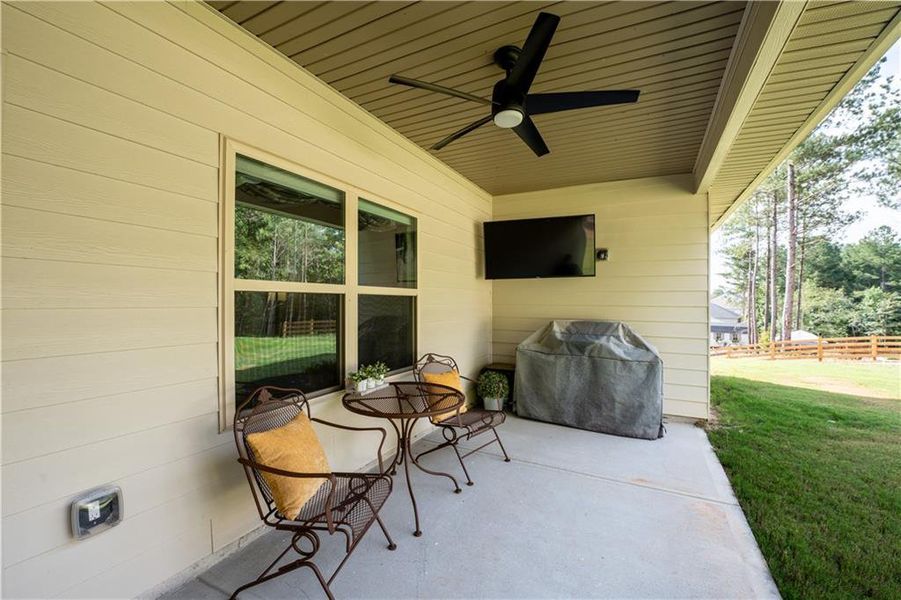 Furnished interior view inside a new home in , Maysville (Image 39).