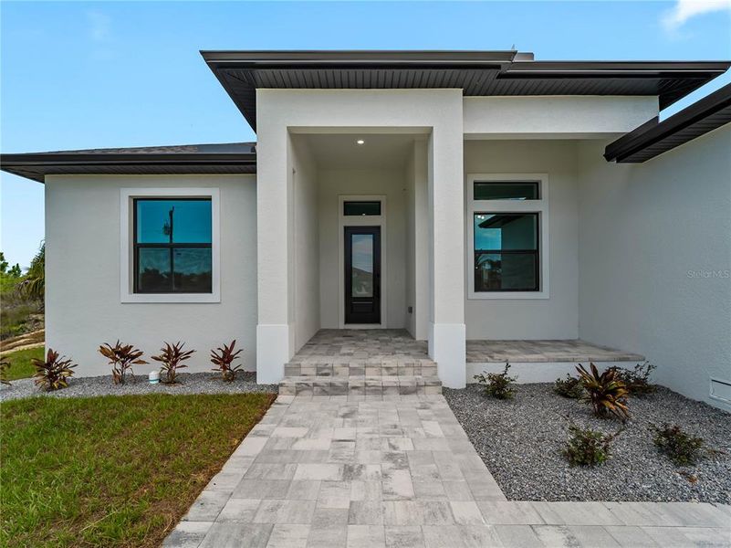 Exterior details and patio area of a home in , Port Charlotte (Image 42). Exterior details and patio area of a home in , Port Charlotte (Image 42).
