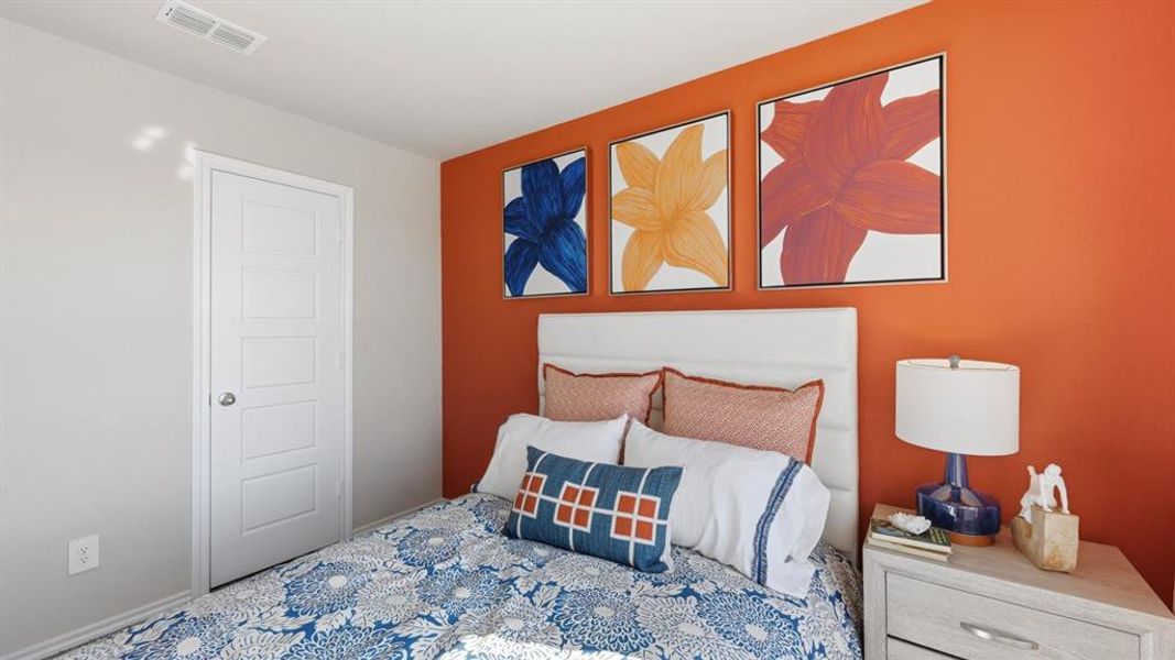 Furnished interior view inside a new home in Lonestar at Liberty Trails, Fort Worth (Image 28).