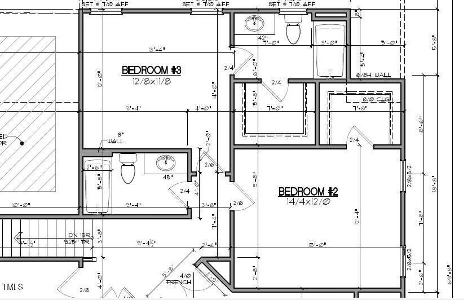 Bedroom 2 layout