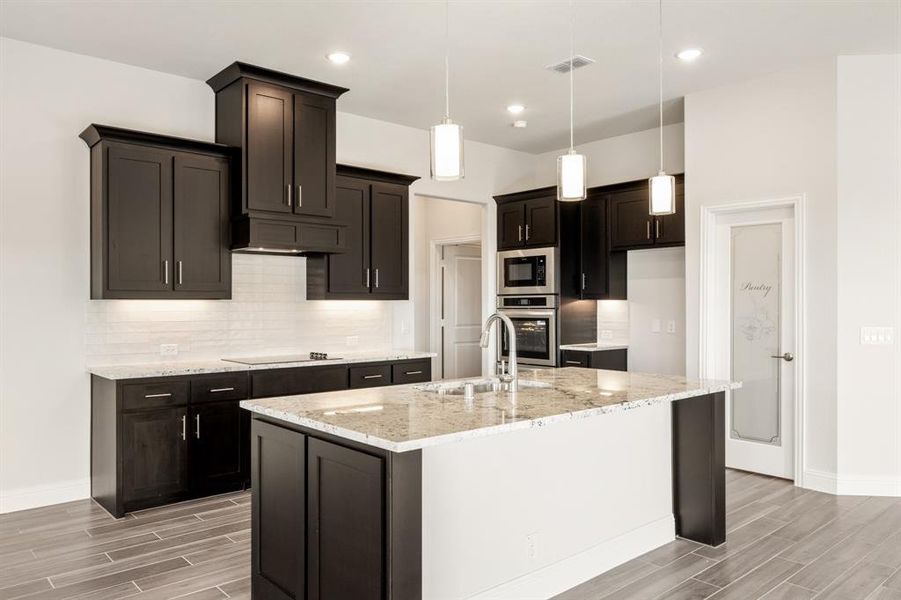 Furnished interior view inside a new home in Villages of Walnut Grove, Midlothian (Image 11).