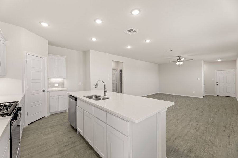 Representative exterior photo of a completed home built from the Cottonwood by Impression Homes in ValleyBrooke, Mesquite, TX (Image 5).