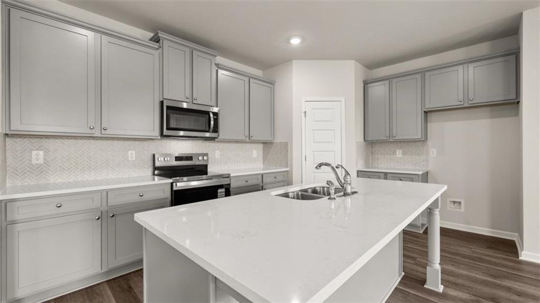 Furnished interior view inside a new home in Brookland Commons, Monroe (Image 5).