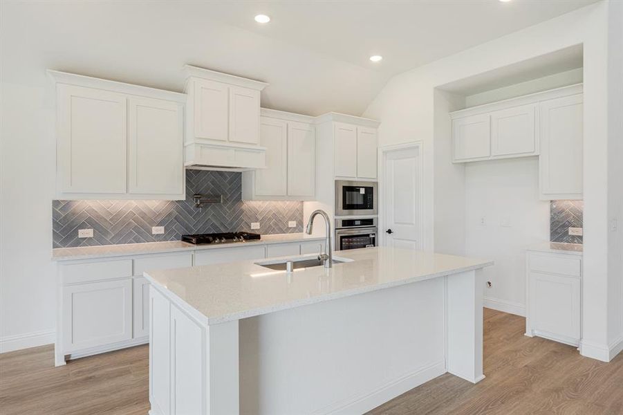 Furnished interior view inside a new home in Waterscape Classic 60s, Royse City (Image 6). Furnished interior view inside a new home in Waterscape Classic 60s, Royse City (Image 6).