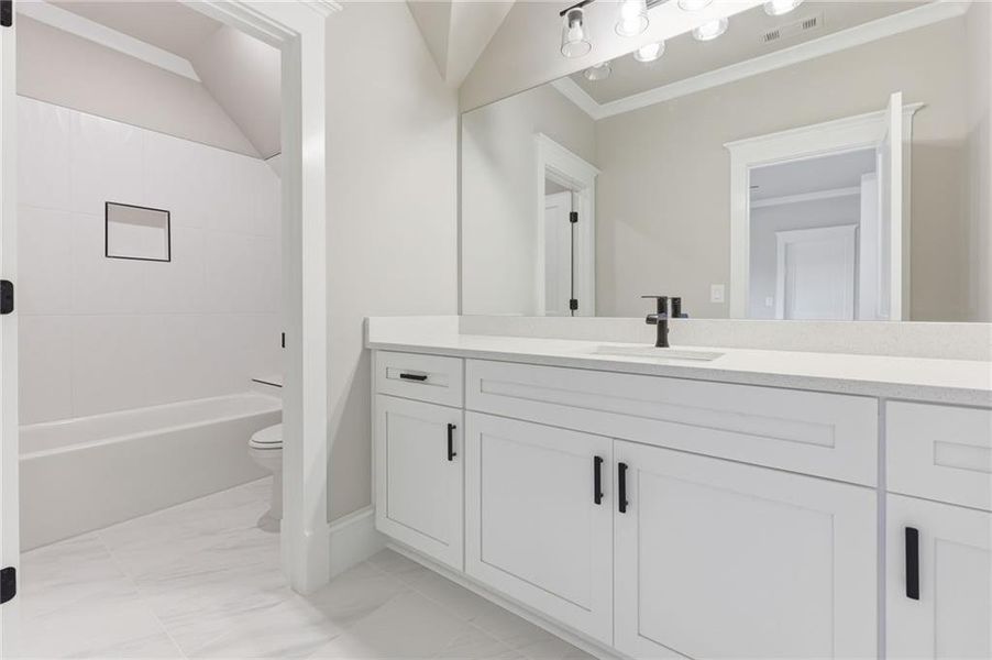 Furnished interior view inside a new home in , Gainesville (Image 17). Furnished interior view inside a new home in , Gainesville (Image 17).