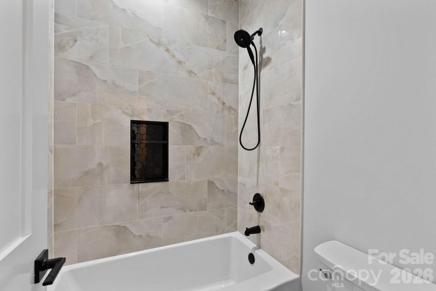 Furnished interior view inside a new home in , Asheville (Image 20).