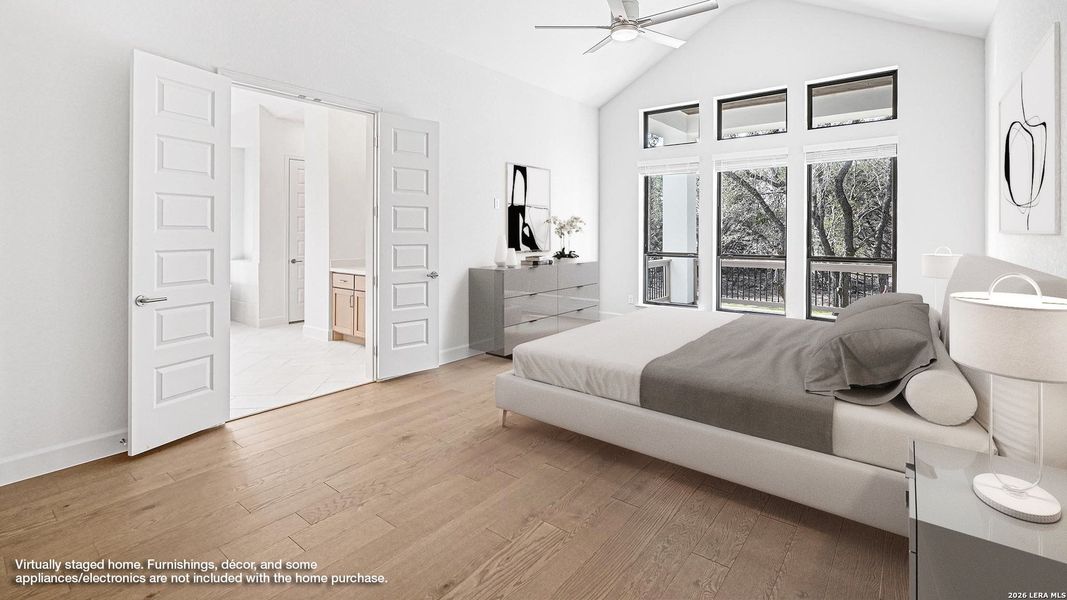 Furnished interior view inside a new home in Thornebrook, Bulverde (Image 8).