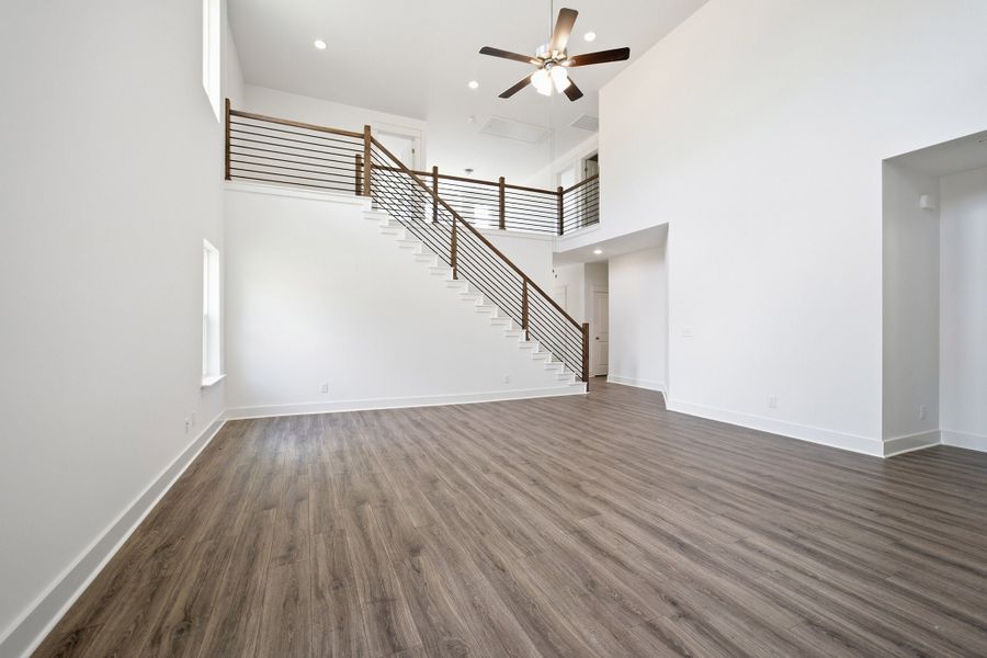 Spacious, unfurnished interior of a new home in Brush Creek, Fairview (Image 27). Spacious, unfurnished interior of a new home in Brush Creek, Fairview (Image 27).