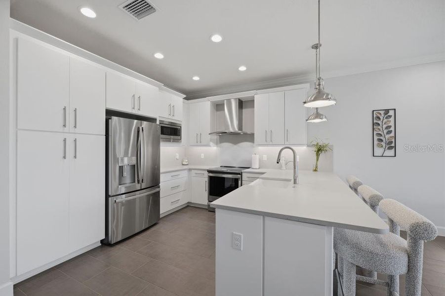 Furnished interior view inside a new home in , Wesley Chapel (Image 29).