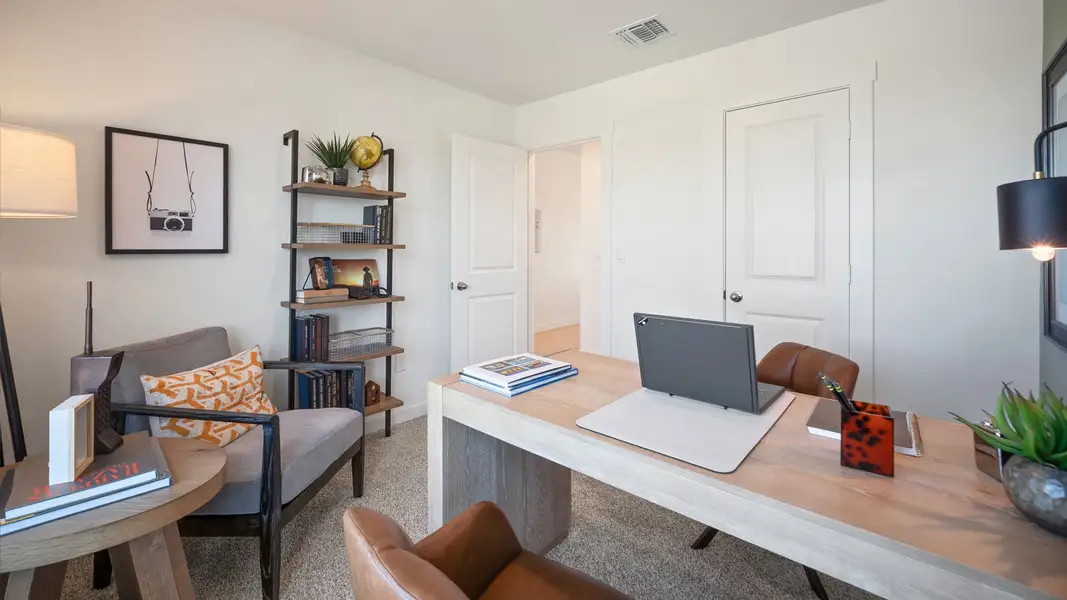 Representative furnished interior of a home built from the The Forest by D.R. Horton in Trails at Wildhorse, Austin (Image 6). Representative furnished interior of a home built from the The Forest by D.R. Horton in Trails at Wildhorse, Austin (Image 6).