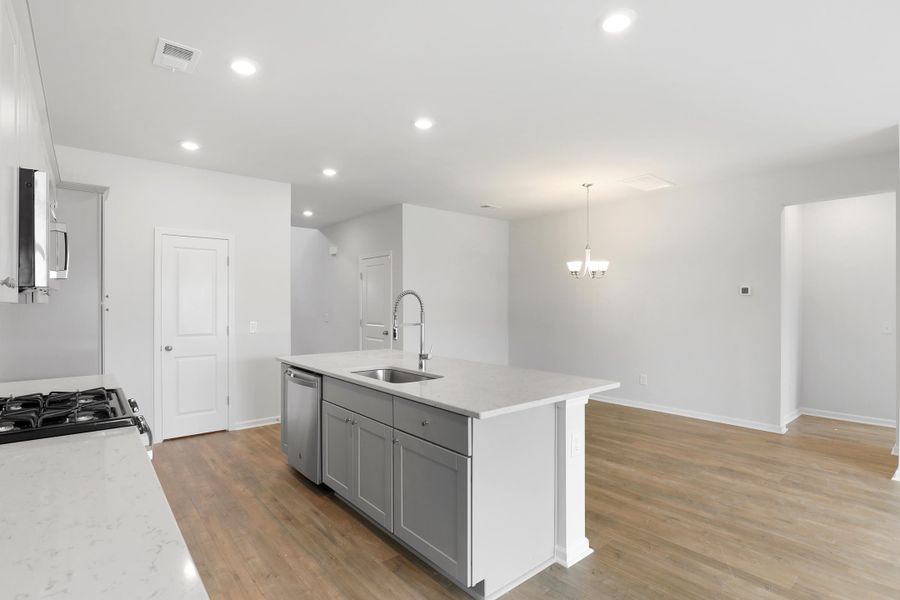 Furnished interior view inside a new home in , Summerville (Image 5).