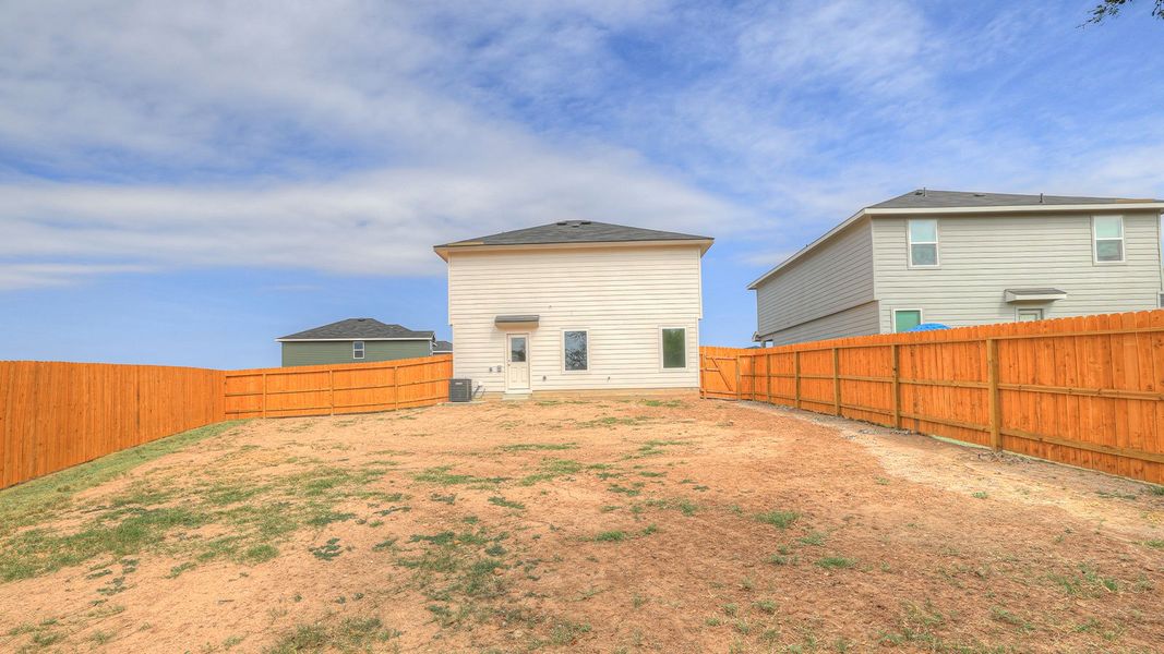 Exterior details and patio area of a home in Ladera, Luling (Image 4). Exterior details and patio area of a home in Ladera, Luling (Image 4).