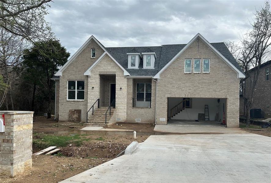 In-progress construction of a new home in , Flower Mound, TX (Image 3).