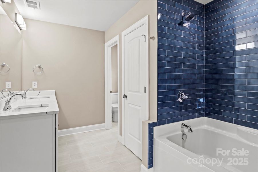 Furnished interior view inside a new home in , Winston-Salem (Image 15).