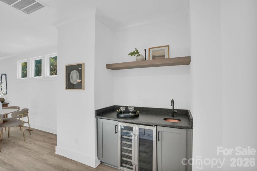 Furnished interior view inside a new home in , Charlotte (Image 9).