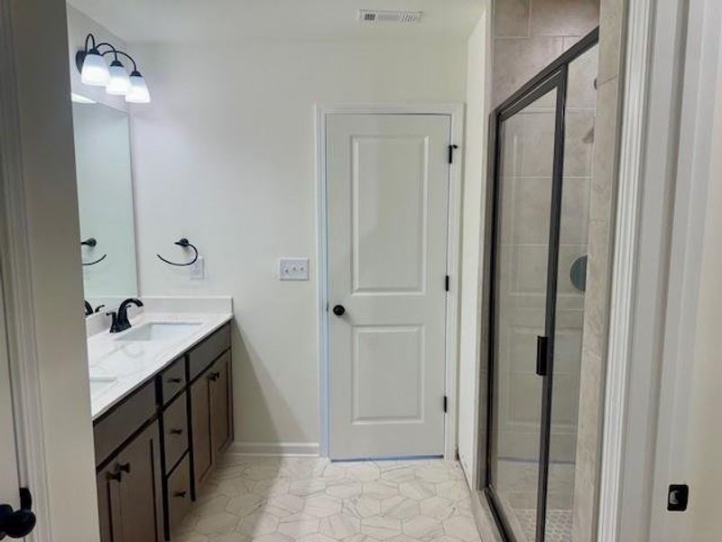 Furnished interior view inside a new home in Meadow Pines, Dallas (Image 6).