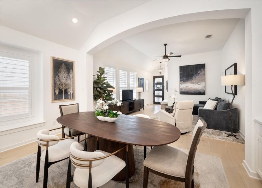 Furnished interior view inside a new home in , Lago Vista (Image 18). Furnished interior view inside a new home in , Lago Vista (Image 18).