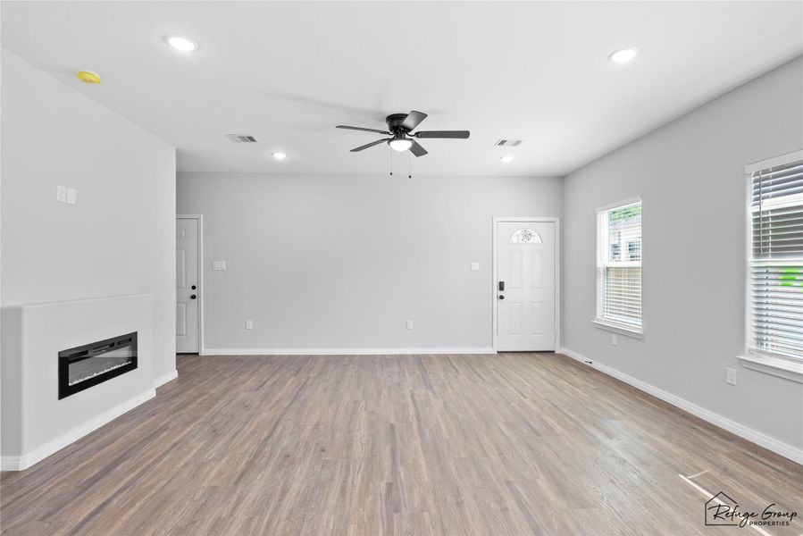 View of living room from dining room View of living room from dining room