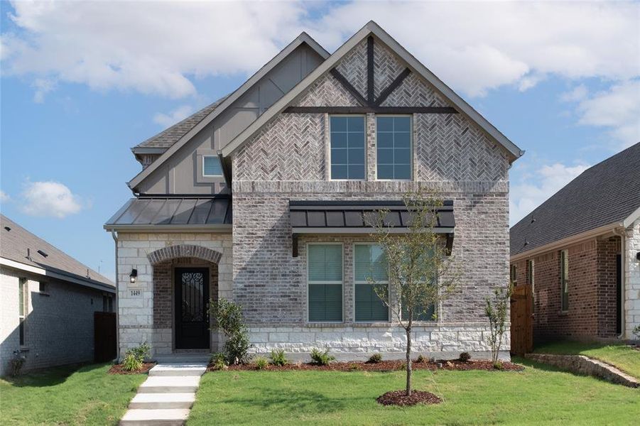 Beazer Homes Wildflower Ranch Brenham floorplan.
