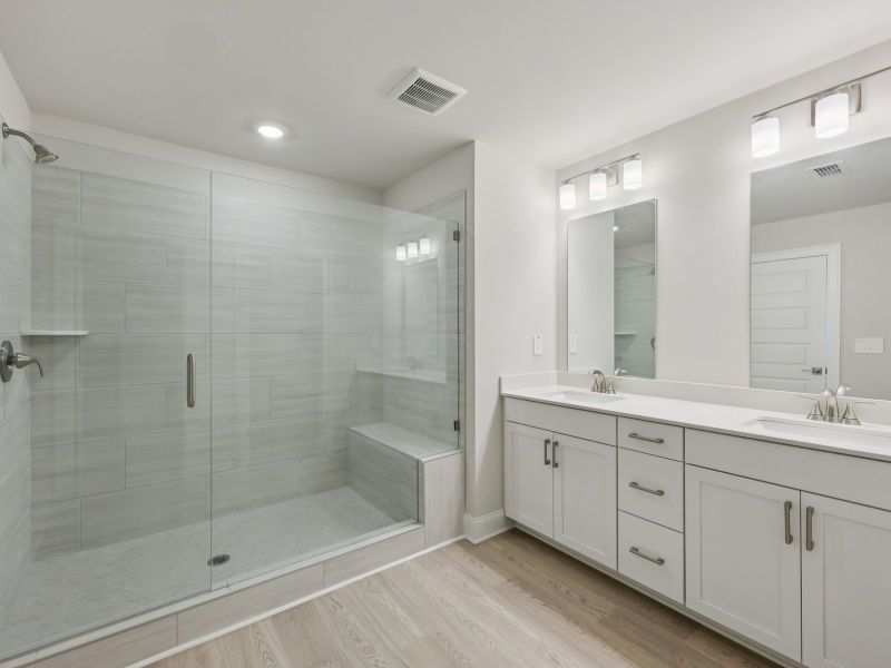 Furnished interior view inside a new home in Martin Springs - Highland Series, Lawrenceville (Image 9).