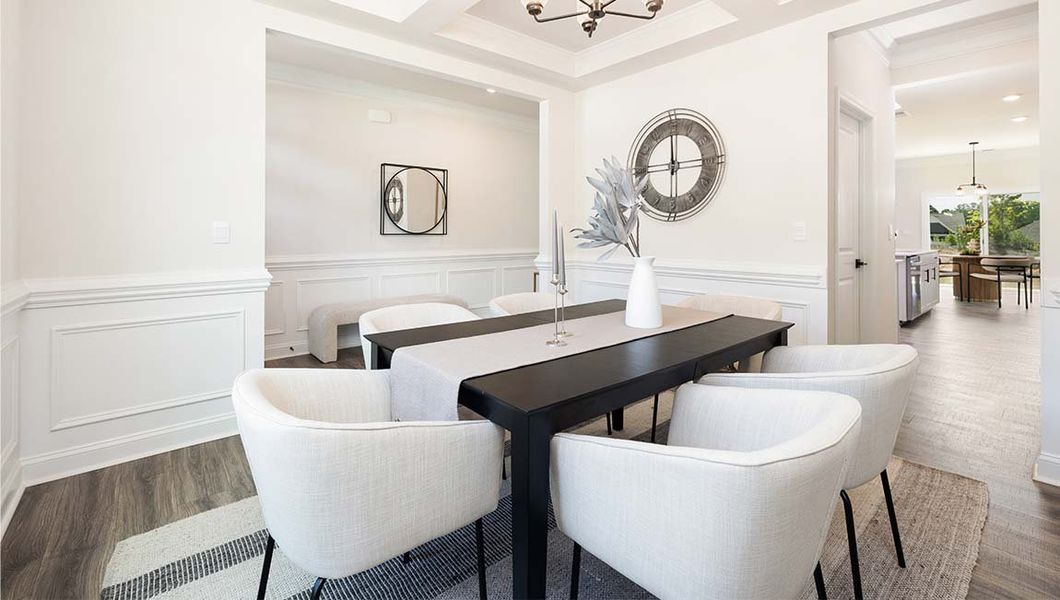 Furnished interior view inside a new home in Brantley, Mooresville (Image 9).