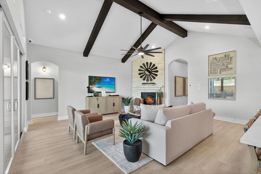 Furnished interior view inside a new home in Country Village Estates, Castroville (Image 7). Furnished interior view inside a new home in Country Village Estates, Castroville (Image 7).