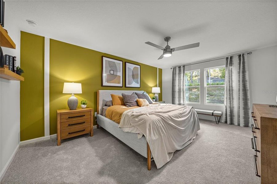 Furnished interior view inside a new home in , Alachua (Image 16). Furnished interior view inside a new home in , Alachua (Image 16).