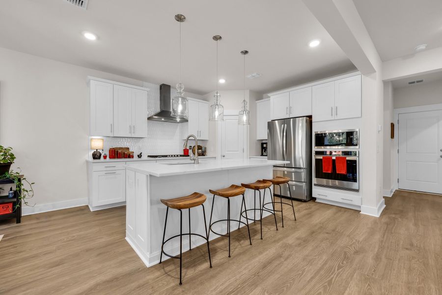 Furnished interior view inside a new home in Jasmine Point at Lakes of Cane Bay, Summerville (Image 15).