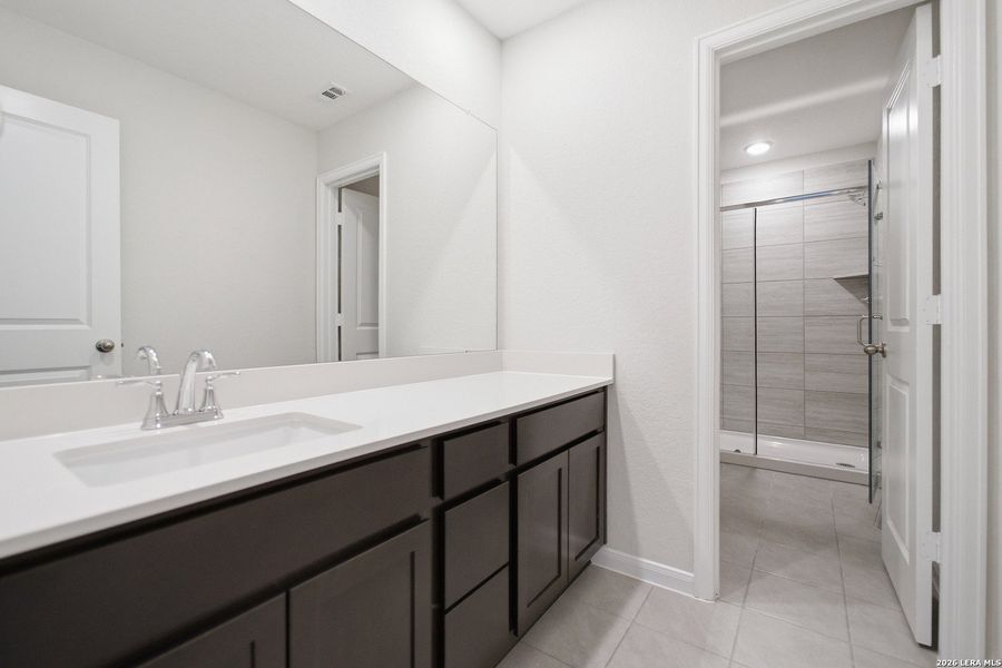 Furnished interior view inside a new home in Arcadia Ridge, San Antonio (Image 6).