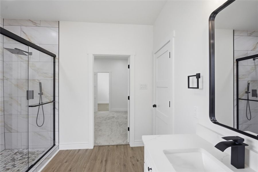 Furnished interior view inside a new home in , Montgomery (Image 15).